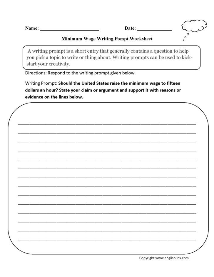 Essay Writing Worksheets