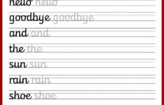 10 3Rd Grade Handwriting Worksheets Cursive Writing Worksheets