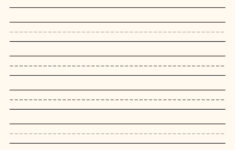 10 Best Free Printable Handwriting Paper Printablee