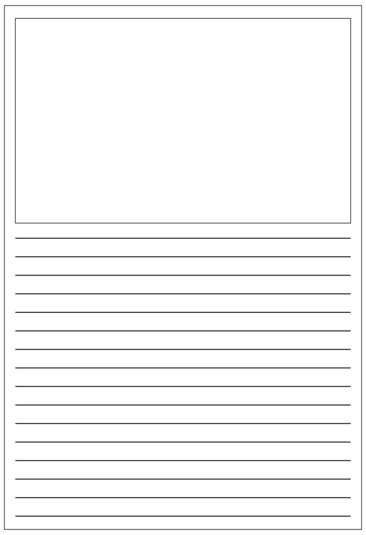 Blank Printable Writing Sheets