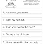 10 Printable Write The Sentence Worksheets 1st 3rd Grade ELA Etsy