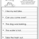 10 Printable Write The Sentence Worksheets 1st 3rd Grade ELA Etsy