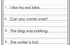 10 Printable Write The Sentence Worksheets 1st 3rd Grade ELA Etsy