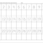 123 Tracing Worksheets Numbers Preschool Writing Numbers Preschool