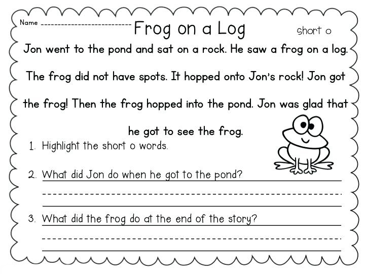 First Grade Reading And Writing Worksheets | Writing Worksheets