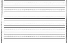 1st Grade Writing Paper Template Writing Worksheets Writing
