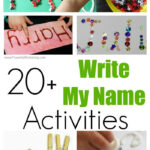 20 FUN Write My Name Activities For Toddlers And Preschoolers Name