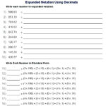 25 Writing Decimals In Word Form Worksheet Grade Place Value Activities