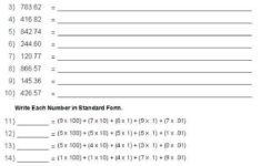 25 Writing Decimals In Word Form Worksheet Grade Place Value Activities