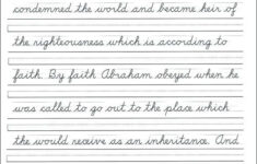 29 Cursive Writing Worksheets For Adults Pdf Cursive Handwriting