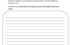 2nd Grade Writing Worksheets Pdf