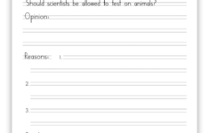 3rd 4th 5th Grade Handwriting Worksheets Free 3 5 Printables