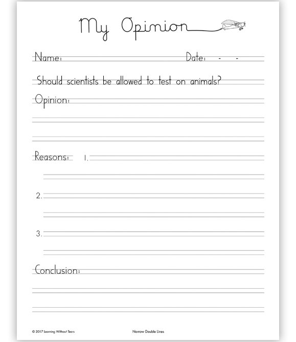 3rd 4th 5th Grade Handwriting Worksheets Free 3 5 Printables