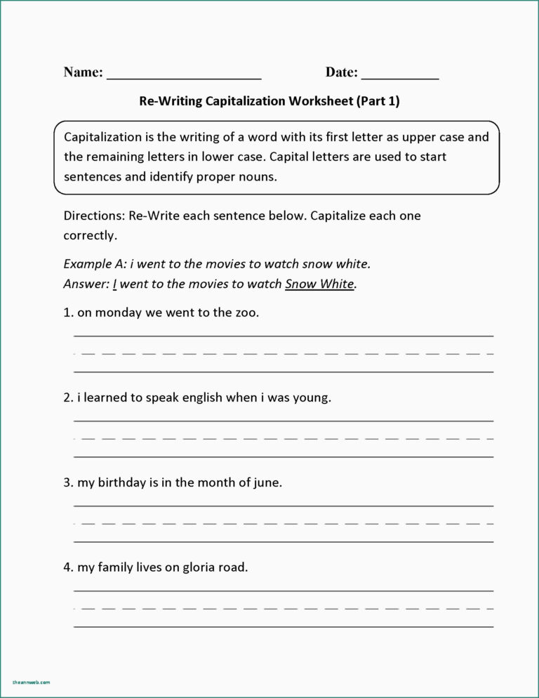 Paragraph Writing For Grade 3 Worksheet | Writing Worksheets