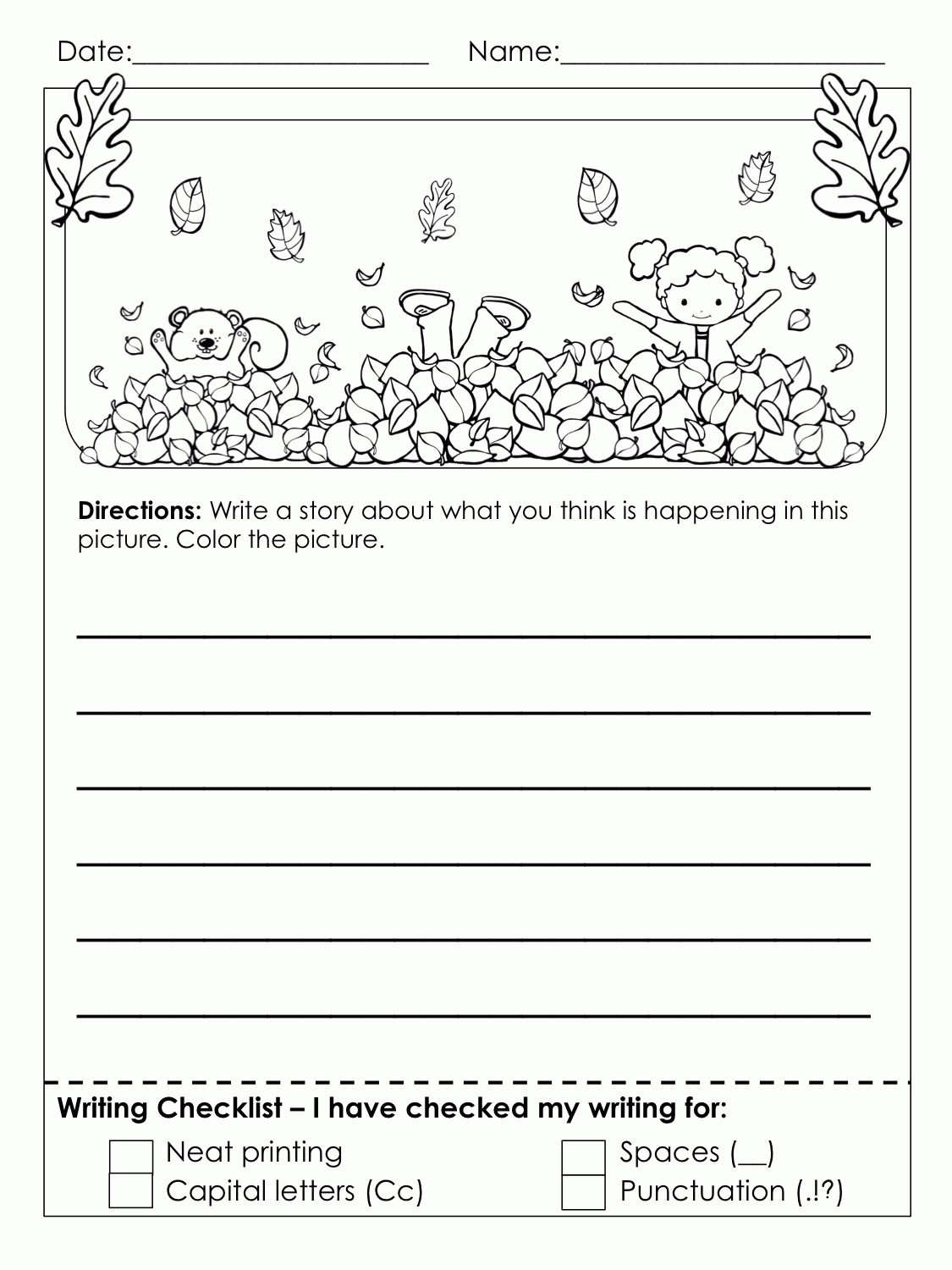 3rd Grade Writing Worksheets Best Coloring Pages For Kids