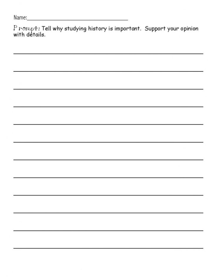 3rd Writing Worksheets