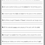 3rd Grade Writing Worksheets Best Coloring Pages For Kids