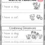 4 Worksheet Free Preschool Kindergarten Worksheets Sentences Unsc