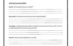 45 SMART Goals Templates Examples Worksheets TemplateLab