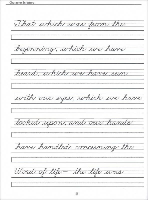 4th Grade Cursive Writing Worksheets Worksheets Master