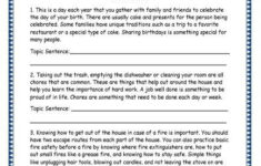 4th Grade Essay Writing Worksheets Grade 4 English Resources Printable