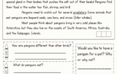 4th Grade Reading Comprehension Worksheets Pdf Free AdiPurwanto