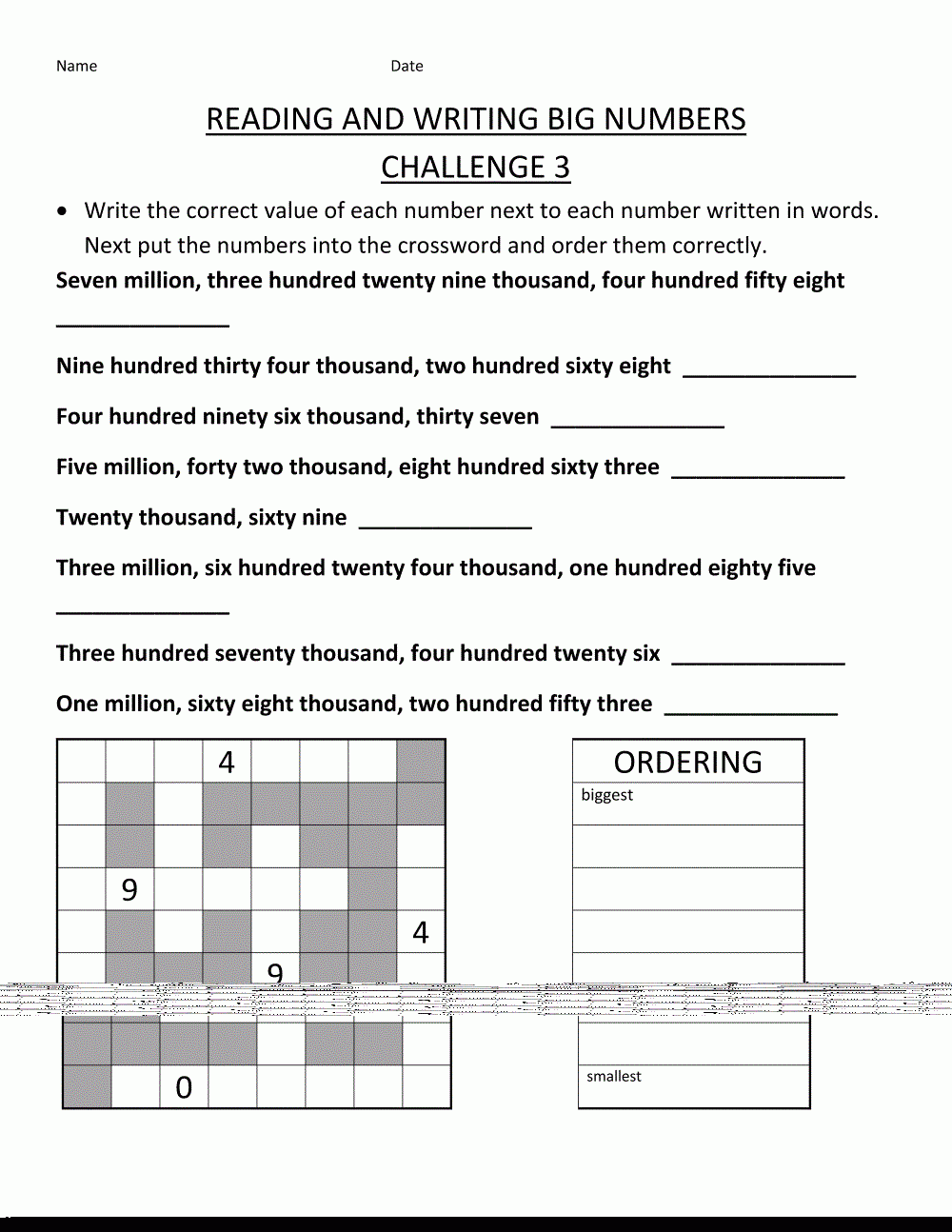 4th Grade Writing Worksheets Challenge Learning Printable