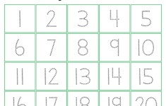 5 Best Writing Numbers 1 20 Printables Printablee