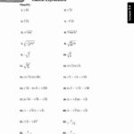 50 Simplifying Radicals Worksheet Answer Key In 2020 Simplifying