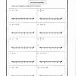 50 Solving Two Step Inequalities Worksheet In 2020 Writing