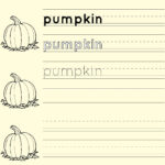 6 Best Worksheets Halloween Handwriting Printables Printablee