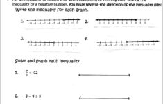 6th Grade Inequalities Worksheet Worksheet Resume Examples