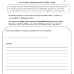6Th Grade Writing Worksheets Printable Free Printable Worksheets