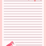 8 Best Cute Owls Love Letter Stationery Printable Printablee