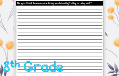 8th Grade Writing Prompts DISTANCE LEARNING Made By Teachers