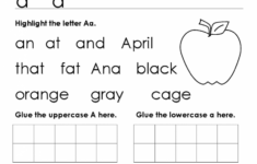 ABC Printable Worksheet For Kindergarten 101 Printable