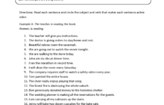 Active And Passive Voice Worksheets Identifying Active Voice Worksheets
