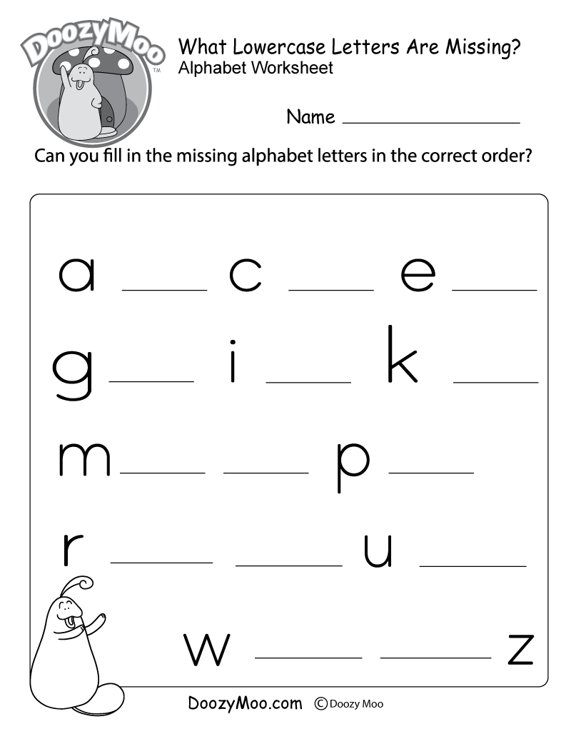 Alphabet Letters Worksheets Grade 1 AlphabetWorksheetsFree