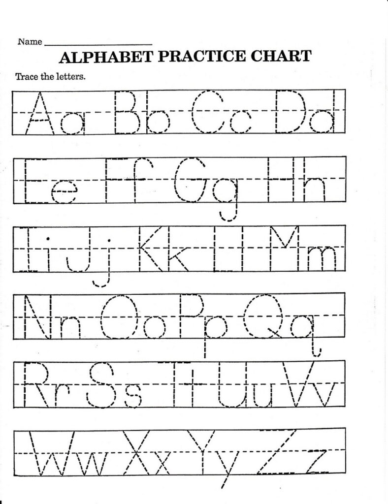 Practice Writing Letters Printable Worksheets | Writing Worksheets