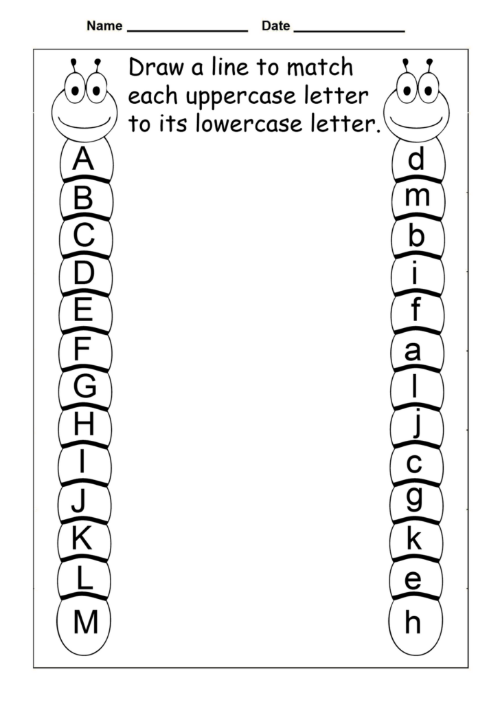 Preschool Writing Alphabet Worksheets