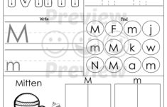 Alphabet Worksheets Kindergarten Made By Teachers