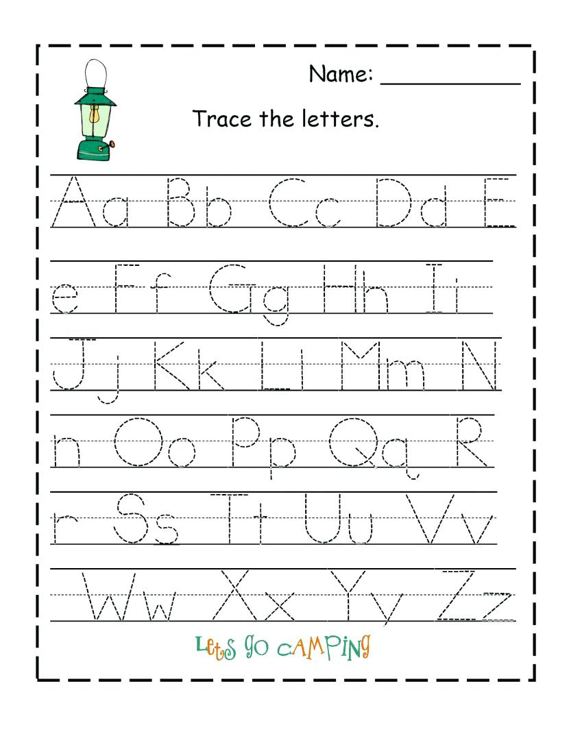 Alphabet Worksheets Kindy AlphabetWorksheetsFree