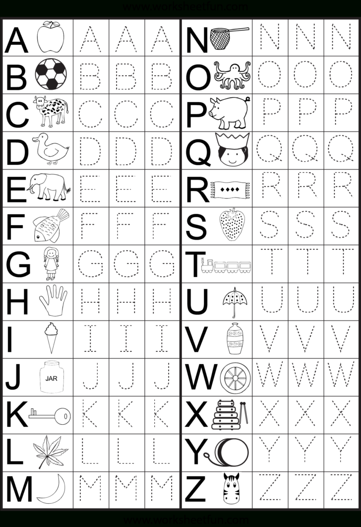 Alphabet Worksheets Pre K AlphabetWorksheetsFree