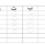 Arabic Handwriting Sheets Scribd Arabic Handwriting Alphabet