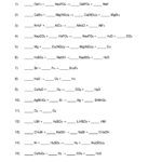 Balancing Chemical Equations Worksheet Class 10 Pdf Kidsworksheetfun