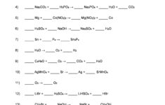 Balancing Chemical Equations Worksheet Class 10 Pdf Kidsworksheetfun