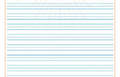 Blank Handwriting Worksheet 3 lined For Cursive Writing Practice