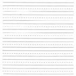 Blank Handwriting Worksheets For Kindergarten Worksheet For