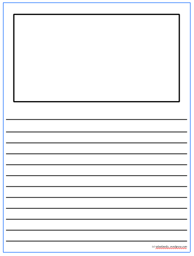 Blank Printable Storyboards Writing Paper Template Writing Paper 