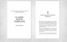 Book Writing Template Microsoft Word Addictionary
